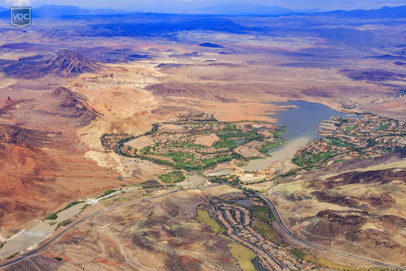 aerial-view-of-las-vegas-nevada-resort-for-timesharing-in-sin-city-offers-sales-pitches