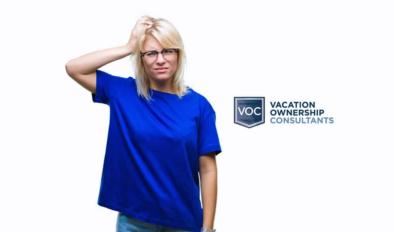 confused-fractional-owner-regretting-decision-to-file-class-action-lawsuit-vs-travel-company-with-a-blue-shirt-on-for-voc