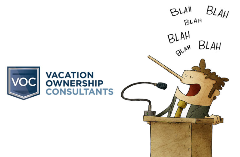 about-the-blatant-lies-timeshare-organizations-spew-to-consumers-from-the-podium-blah-blah-blah-cartoon